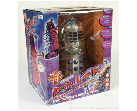 Product Enterprise BBC Doctor Who Large Scale 12" Classic Dalek Radio Command, Good to Good Plus, within Good Plus opened pac