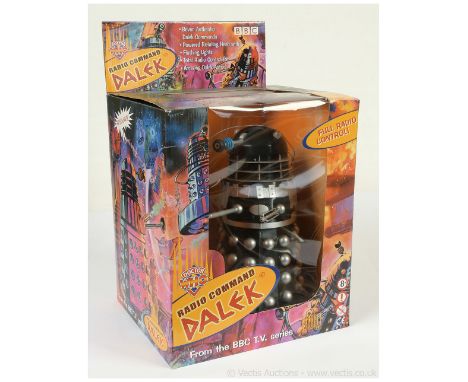 Product Enterprise BBC Doctor Who Large Scale 12" Radio Command Dalek, Good Plus to Excellent, within Good Plus opened packag