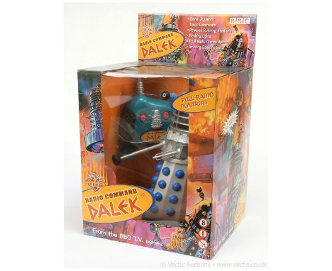 Product Enterprise BBC Doctor Who Large Scale 12" Radio Command Dalek, Good Plus to Excellent, within Good Plus opened packag