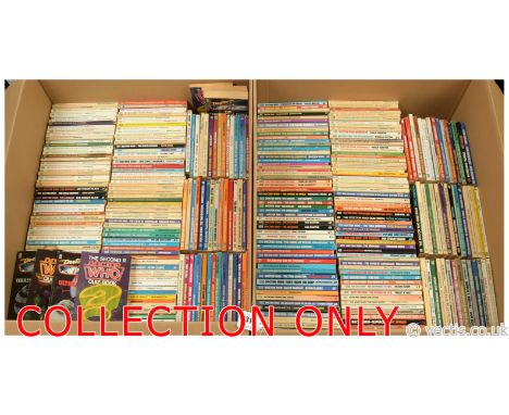 Large quantity of Doctor Who related paperback books x three hundred and twenty six, stories include The Day of the Daleks, T