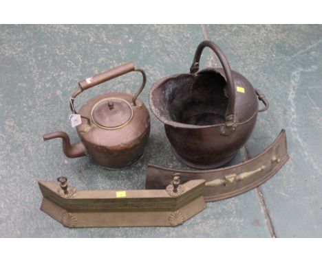 Pop up coal receiver, kettle and two fire fronts 