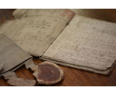 A 24pp. autograph manuscript dating 1695-1717, A Minute Book possibly for Fife and Kinross, locations mentioned include Craig