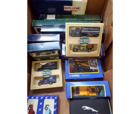 A large quantity of days gone by Pickford, Royal Worcester, Prom motors and other boxed cars 