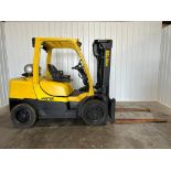 Hyster 8,000-LB. Capacity Forklift, Model H80FT, S/N U005V02710P, LPG Fuel, Solid Pneumatic Tires, 3