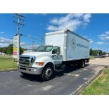 2004 Ford F650 Box Truck, 98,099 Miles, Caterpillar C7 Acert Diesel Engine, 24' Box Length, Maxon El