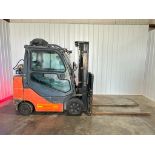 2014 Toyota 6,000-LB, Capacity Forklift, Model 8FGCU30, S/N 61898, LPG Fuel, Cushion Tires, Enclosed