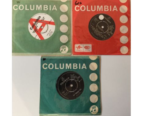 MICKY MOST/SHE TRINITY - COLUMBIA 7". Wicked selection of 3 x tricky to trace Columbia 7". Titles are Mickie Most - Money Hon