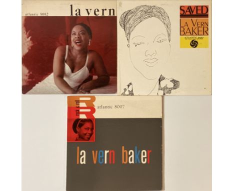 LAVERN BAKER - US MONO LP RARITIES. A stonkin' selection of 3 Lavern Baker LP rarities. Titles include La Verne (Atlantic 800