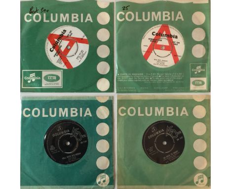 PAT WAYNE - COLUMBIA 7". Very smart selection of 4 x original UK Columbia 7" from Pat Wayne With The Beachcombers. Titles are