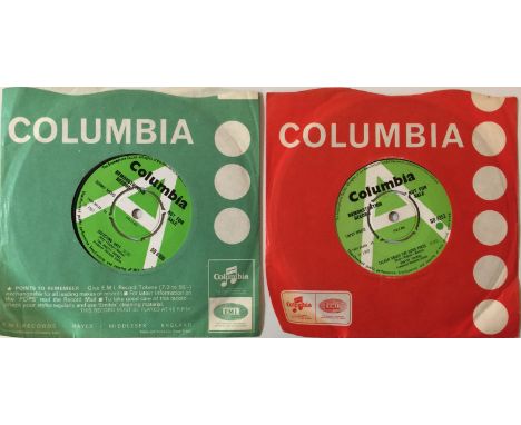 THE PRETTY THINGS - COLUMBIA 7" DEMOS. Absolutely killer bundle of 2 x original UK Columbia demos from The Pretty Things from