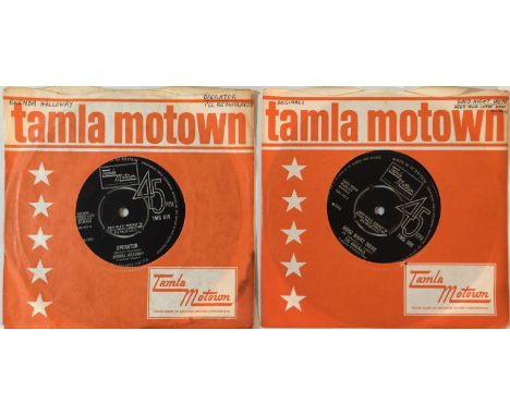BRENDA HOLLOWAY/ THE ORIGINALS - UK 7" RARITIES. A collectors pack of 2 UK pressed Tamla Motown singles. Artist/ titles inclu