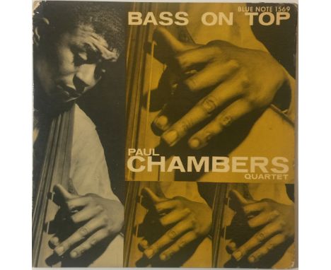 PAUL CHAMBERS QUARTET - BASS ON TOP LP (ORIGINAL US MONO BLUE NOTE PRESSING - BLP 1569). A top rarity from 1957 introducing P