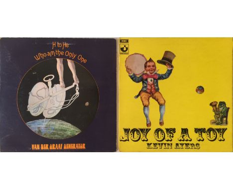 KEVIN AYERS/VAN DER GRAAF GENERATOR - ORIGINAL UK PRESSING LPs. Charismatic selection of 2 x original UK LPs. Titles are Kevi