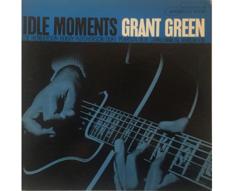 GRANT GREEN - IDLE MOMENTS LP (ORIGINAL US MONO BLUE NOTE PRESSING - BLP 4154). Absolutely wonderful 1965 LP from Grant Green