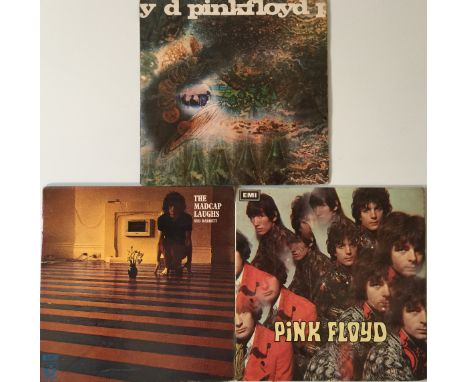 PINK FLOYD/SYD BARRETT - ORIGINAL UK PRESSING LPs (PIPER/SAUCERFUL/MADCAP LAUGHS). Brilliant chance to acquire the 3 earliest
