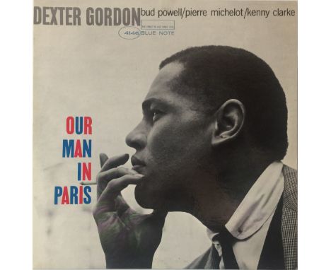 DEXTER GORDON - OUR MAN IN PARIS LP (ORIGINAL BLUE NOTE MONO PRESSING - BLP 4146). The wonderful 1963 LP introducing Bud Powe