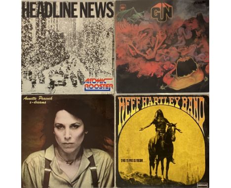 HEAVY/BLUES-ROCK - LPs. Cool bundle of 4 x essential LPs. Titles are Keef Hartley Band - The Time Is Near... (SML 1071, UK og
