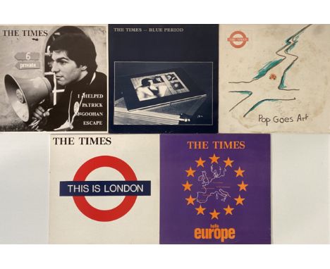 THE TIMES - LPs/12". Raucous selection of 3 x LPs and 2 x maxi 12" from The Times. Titles are Pop Goes Art (ART 20, UK origin