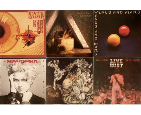 CLASSIC ROCK &amp; POP - LPs. Great titles with this collection of around 75 x LPs plus a small selection of 7 x 7". Artists/