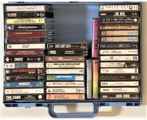 CLASSIC ROCK/ POP/ ALT - CASSETTE JOB LOT. A wonderful collection of around 114 cassette tapes. Artist/ titles in include Dav