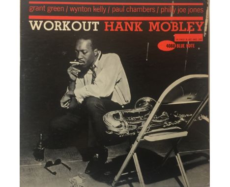 HANK MOBLEY - WORKOUT LP (2ND US MONO BLUE NOTE PRESSING - BLP 4080). Very hard to find 2nd US mono pressing of the 1961 LP f