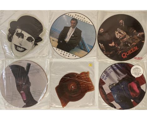 PICTURE DISC LP/ 12"/ 7" COLLECTION. An intriguing collection of around 42 records, mostly picture discs but does include a c