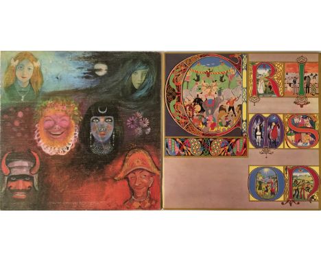 KING CRIMSON - ORIGINAL UK PRESSING LPs. Excellent package of 2 x original UK pressing LPs from King Crimson. Titles are Liza