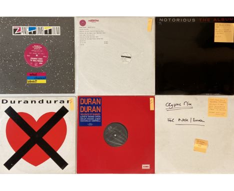 DURAN DURAN/ FRANKIE GOES TO HOLLYWOOD &amp; RELATED LPS/ 12" &amp; 7" COLLECTION. A superb collection of around 52 Duran Dur