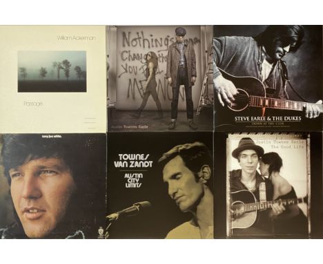 COUNTRY ROCK/ FOLK ROCK/ BLUES ROCK MODERN ISSUE LP COLLECTION. A wonderful selection of around 15 LPs, either classic album 