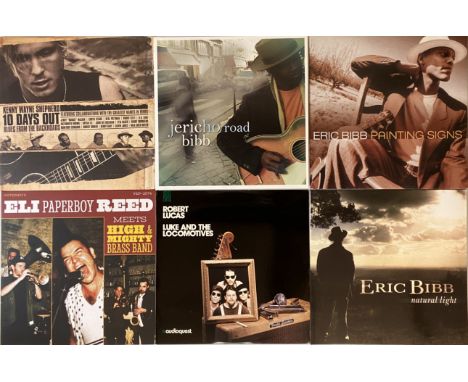 MODERN BLUES LP COLLECTION. A brilliant selection of around 15 LPs by mainly modern blues performers. Artist/ titles include 