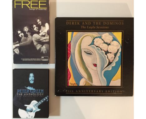 ROCK/ BLUES CD BOX SETS. A lovely collection of 3 CD box-sets. Derek And The Dominos ?– The Layla Sessions: 20th Anniversary 