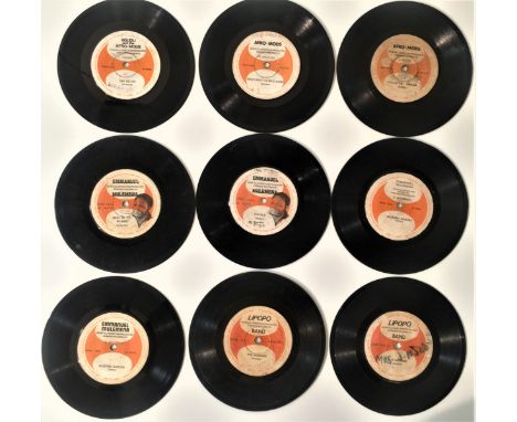 AFRICAN - ZMP (ZAMBIA MUSIC PARLOUR) - 7" COLLECTION. Incredible archive of 87 x original 7" on the famed ZMP (Zambia Music P