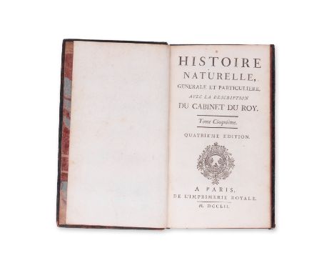 1752 | PUBLISHER: Paris, L'Imprimerie Royale | NUMBER OF PAGES: 405 | LANGUAGE: French | DIMENSIONS: 173 x 102 mm | THE FULL 