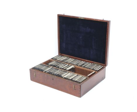 A collection of 19th & 20th century magic lantern slides regarding the life and times of Queen Victoria. Including '1938 Quee