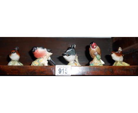 5 Beswick birds