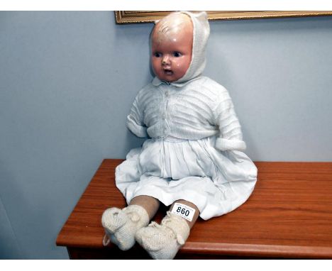 A vintage doll