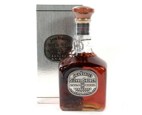 Jack Daniel's 'Silver Select' Single Barrel Tennessee Whiskey, bottled 08-12-09, rick no R-20, barrel 9-3010, 75ml, 50% vol, 