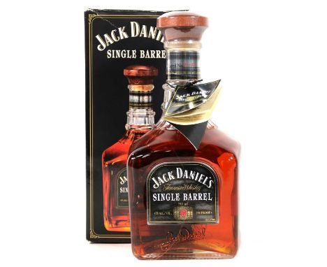 Jack Daniel's 'Single Barrel Select' Tennessee Whiskey, bottled 4-1-05, rick no. R-20, barrel no. 5-1110, (old bottle style),