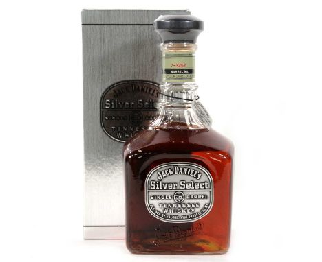 Jack Daniel's 'Silver Select' Single Barrel Tennessee Whiskey, release date 8-17-07, rick no. L-27, barrel no. 7-3252, 75cl, 