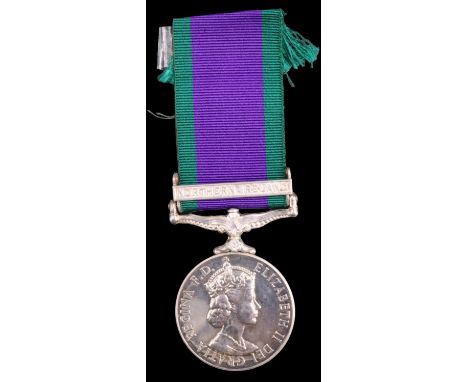 A General Service Medal with Northern Ireland clasp to 23944912 L/Cpl M R Stephens, Royal Signals