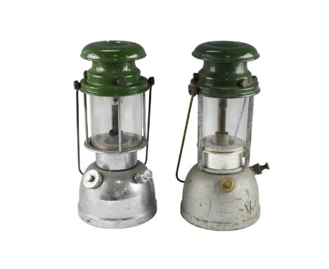 A Bialaddin Model 300X Paraffin pressure lamp together with a Varalux Model M1