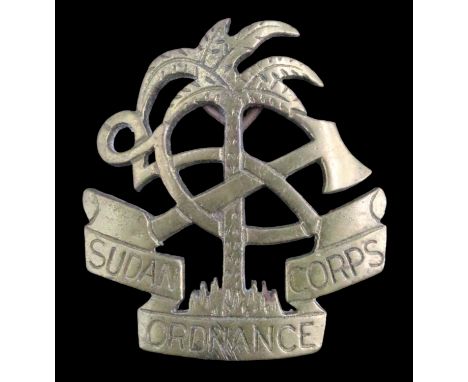 A Sudan Ordnance Corps cap badge