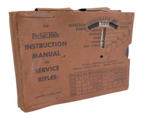 The Parker-Hale Instruction Manual on Service Rifles