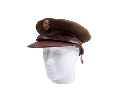 A Great Wart - Second World War US army officer's peaked cap