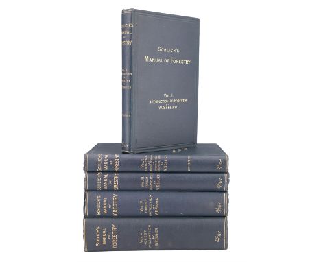 William Schlich, "A Manual of Forestry", 5 vols, London, Bradbury, Agnew &amp; Co, 1896