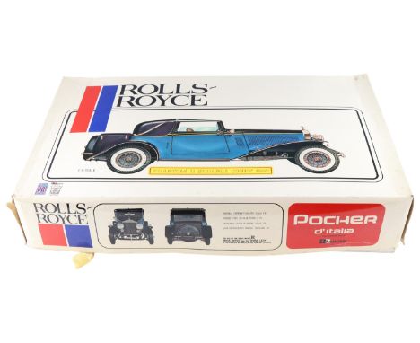 Rolls - Royce Phantom ll Sedanca Coupe 1932 model car, 1/8th scale, as new