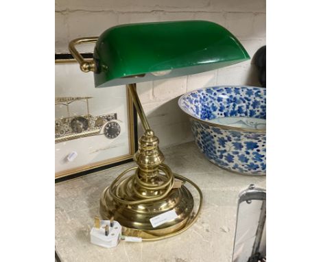 BRASS DESK LAMP