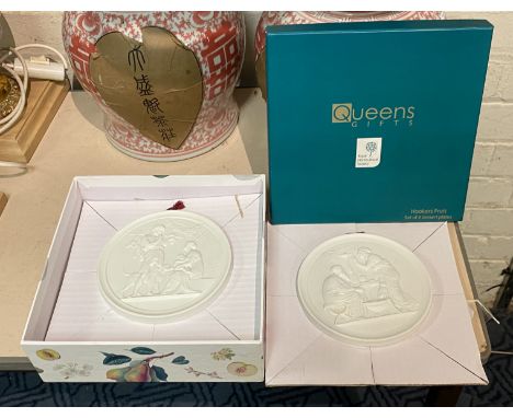 ROYAL COPENHAGEN BISQUE PLAQUES
