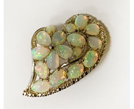 OPAL BROOCH