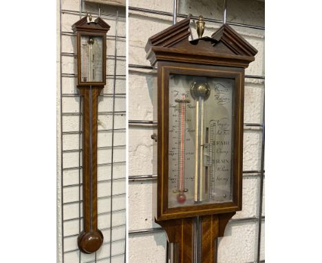 COMILI HOLBORN STICK BAROMETER A/F - APPROX 96CMS H